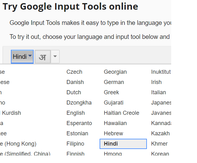 google-input-tools-hindi-writing